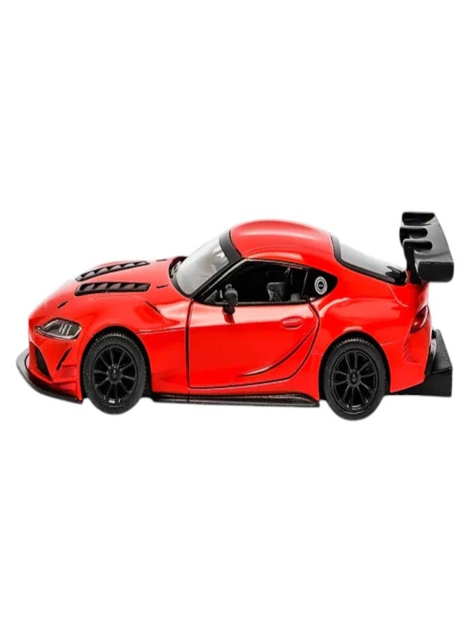 ماياترا سيارة تويوتا GR Supra Racing Concept من ماياترا، نموذج سيارة رياضية مصبوب بمقياس 1:36 (GR-Supra-Red) - Image 5